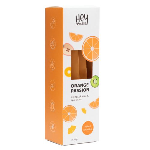 HeySmoothie Orange Passion instant smoothie 4 x 22g